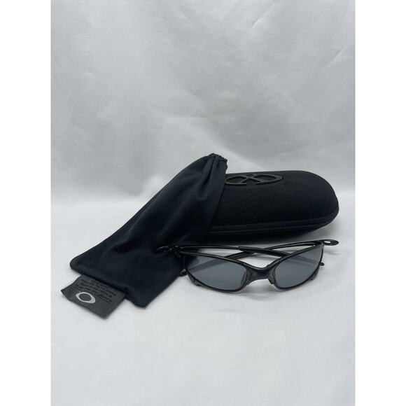OAKLEY JULIET SUNGLASSES X-Metal Frames Blue Lenses w/ Case - Picture 1 of 16